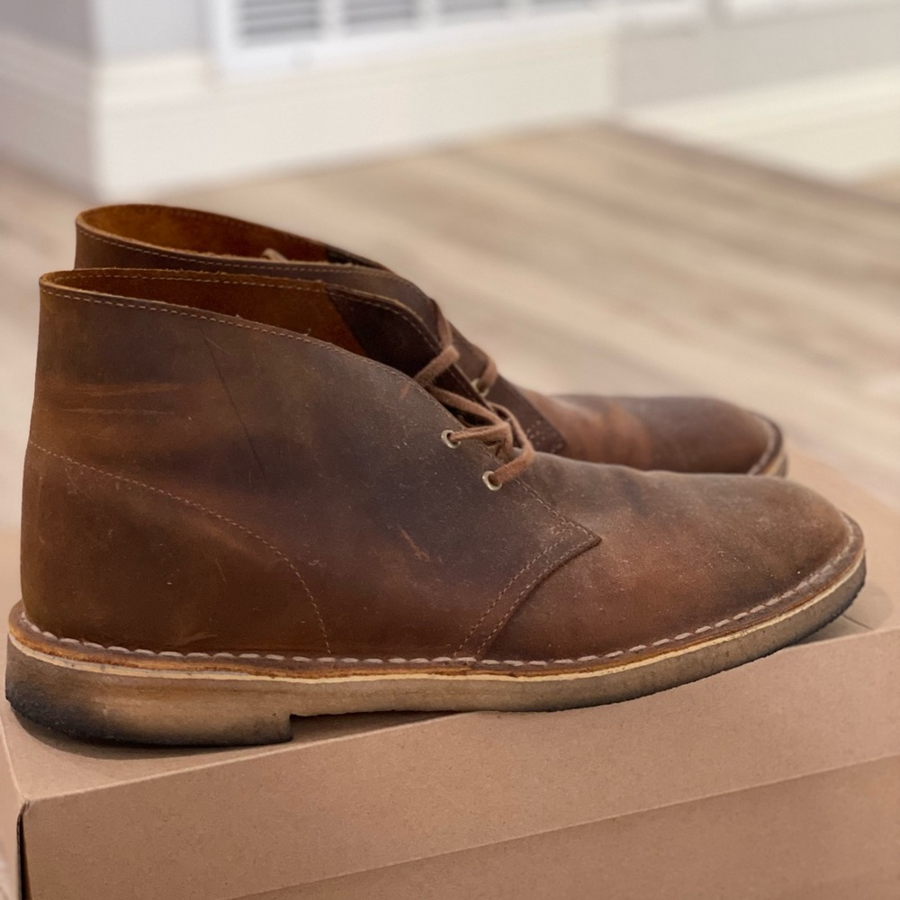 Ciarks Origital
Sons Decay
Boot, Beeswax, size 10